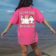 1st Grade Boo Crew Groovy Halloween Floral Ghost Kid Teacher Women's Comfort Colors T-Shirt Back Print Crunchberry 1st Grade Boo Crew Groovy Halloween Floral Ghost Kid Teacher Women's Comfort Colors T-Shirt Back Print Crunchberry