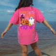 1st Grade Boo Crew Teacher Student Halloween Costume Women's Comfort Colors T-Shirt Back Print Crunchberry 1st Grade Boo Crew Teacher Student Halloween Costume Women's Comfort Colors T-Shirt Back Print Crunchberry
