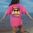 2nd Grade Teacher Shirts First Day Second Grade Shirt Girls Women's Comfort Colors T-Shirt Back Print Crunchberry