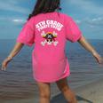 4th Grade Pirate Crew Halloween Costume Cool Teacher Student Women's Comfort Colors T-Shirt Back Print Crunchberry