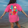 50 Days Of School Teacher Happy 50th Day Of School Kids Women's Comfort Colors T-Shirt Back Print Crunchberry 50 Days Of School Teacher Happy 50th Day Of School Kids Women's Comfort Colors T-Shirt Back Print Crunchberry