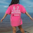 67 Don't Say 6-7 Again Teacher Shirt 67 Sarcastic Meme Women's Comfort Colors T-Shirt Back Print Crunchberry 67 Don't Say 6-7 Again Teacher Shirt 67 Sarcastic Meme Women's Comfort Colors T-Shirt Back Print Crunchberry