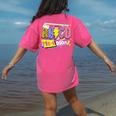 ABCD Pre-K Rocks Back To School PreK Kindergarten Teacher Women's Comfort Colors T-Shirt Back Print Crunchberry ABCD Pre-K Rocks Back To School PreK Kindergarten Teacher Women's Comfort Colors T-Shirt Back Print Crunchberry