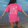 In My Art Teacher Era Teaching Future Artist Back To School Women's Comfort Colors T-Shirt Back Print Crunchberry In My Art Teacher Era Teaching Future Artist Back To School Women's Comfort Colors T-Shirt Back Print Crunchberry