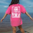 Artist Tarot Card Skeleton Painter Art Teacher Witchy Women's Comfort Colors T-Shirt Back Print Crunchberry Artist Tarot Card Skeleton Painter Art Teacher Witchy Women's Comfort Colors T-Shirt Back Print Crunchberry
