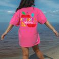 Attendance Matters Teacher Apple For Back To School Women's Comfort Colors T-Shirt Back Print Crunchberry Attendance Matters Teacher Apple For Back To School Women's Comfort Colors T-Shirt Back Print Crunchberry