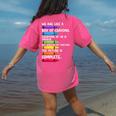 Back To School Teacher We Are Like A Box Of Crayons Women's Comfort Colors T-Shirt Back Print Crunchberry Back To School Teacher We Are Like A Box Of Crayons Women's Comfort Colors T-Shirt Back Print Crunchberry