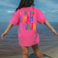I Am Bilingual I Haha And Jaja Latina Latino Spanish Teacher Women's Comfort Colors T-Shirt Back Print Crunchberry I Am Bilingual I Haha And Jaja Latina Latino Spanish Teacher Women's Comfort Colors T-Shirt Back Print Crunchberry