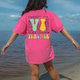 Braille Teacher Of The Visually Impaired Groovy VI Teacher Women's Comfort Colors T-Shirt Back Print Crunchberry Braille Teacher Of The Visually Impaired Groovy VI Teacher Women's Comfort Colors T-Shirt Back Print Crunchberry