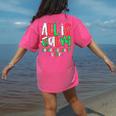 All Calm Said No Teacher Teacher Christmas Lights Women's Comfort Colors T-Shirt Back Print Crunchberry All Calm Said No Teacher Teacher Christmas Lights Women's Comfort Colors T-Shirt Back Print Crunchberry