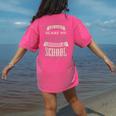 You Cant Scare Me I Teach Middle School Teacher Women's Comfort Colors T-Shirt Back Print Crunchberry You Cant Scare Me I Teach Middle School Teacher Women's Comfort Colors T-Shirt Back Print Crunchberry