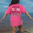 Can't Talk Right Now Doing Teacher Stuff Women's Comfort Colors T-Shirt Back Print Crunchberry Can't Talk Right Now Doing Teacher Stuff Women's Comfort Colors T-Shirt Back Print Crunchberry