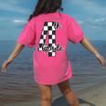 Checkered Fourth Grade Back To School Teachers Students Women's Comfort Colors T-Shirt Back Print Crunchberry Checkered Fourth Grade Back To School Teachers Students Women's Comfort Colors T-Shirt Back Print Crunchberry