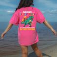 Childcare Providersaurus Daycare Teachers Women's Comfort Colors T-Shirt Back Print Crunchberry Childcare Providersaurus Daycare Teachers Women's Comfort Colors T-Shirt Back Print Crunchberry