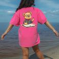 Classroom Fun With Teddy Bear Teacher Women's Comfort Colors T-Shirt Back Print Crunchberry Classroom Fun With Teddy Bear Teacher Women's Comfort Colors T-Shirt Back Print Crunchberry