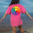 Color Wheel Palette Shirt Artist Painter Art Teacher Tshirt Women's Comfort Colors T-Shirt Back Print Crunchberry Color Wheel Palette Shirt Artist Painter Art Teacher Tshirt Women's Comfort Colors T-Shirt Back Print Crunchberry