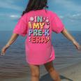 Cute Pre-K For Men Women Kindergarten Pre-K Teacher Women's Comfort Colors T-Shirt Back Print Crunchberry