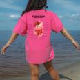 Digestive System Anatomy Anatomical Biology Teacher Men Women Women's Comfort Colors T-Shirt Back Print Crunchberry