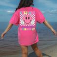 Everyone Communicates Differently Autism Awareness Teacher Women's Comfort Colors T-Shirt Back Print Crunchberry Everyone Communicates Differently Autism Awareness Teacher Women's Comfort Colors T-Shirt Back Print Crunchberry