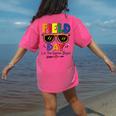 Field Day 2025 Let The Games Begin Kids Boys Girls Teachers Women's Comfort Colors T-Shirt Back Print Crunchberry