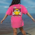 Field Day 2025 Let The Games Begin Yellow Team Teachers Kids Women's Comfort Colors T-Shirt Back Print Crunchberry