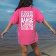 If At First You Don't Succeed Dance Teacher Shirt Men Women Women's Comfort Colors T-Shirt Back Print Crunchberry If At First You Don't Succeed Dance Teacher Shirt Men Women Women's Comfort Colors T-Shirt Back Print Crunchberry