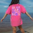In My First Grade Era 1st Grade Girls Teacher Back To School Women's Comfort Colors T-Shirt Back Print Crunchberry In My First Grade Era 1st Grade Girls Teacher Back To School Women's Comfort Colors T-Shirt Back Print Crunchberry