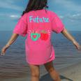 Future Teacher Education Student Women's Comfort Colors T-Shirt Back Print Crunchberry Future Teacher Education Student Women's Comfort Colors T-Shirt Back Print Crunchberry