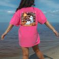 Ghost Book Reading Halloween Books Lover Teacher Women's Comfort Colors T-Shirt Back Print Crunchberry Ghost Book Reading Halloween Books Lover Teacher Women's Comfort Colors T-Shirt Back Print Crunchberry