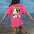 Halloween Costume Haunted By 67 Ghost Math Teacher Professor Women's Comfort Colors T-Shirt Back Print Crunchberry Halloween Costume Haunted By 67 Ghost Math Teacher Professor Women's Comfort Colors T-Shirt Back Print Crunchberry