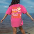 Halloween Preschool Teacher You Can't Scare Me Im A Teacher Women's Comfort Colors T-Shirt Back Print Crunchberry