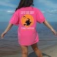 Halloween Teacher Witch Lets Eat Kids Punctuation Women's Comfort Colors T-Shirt Back Print Crunchberry Halloween Teacher Witch Lets Eat Kids Punctuation Women's Comfort Colors T-Shirt Back Print Crunchberry