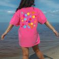 Happy Dot Day Colorful Polka Dot Art Teacher Student Kids Women's Comfort Colors T-Shirt Back Print Crunchberry Happy Dot Day Colorful Polka Dot Art Teacher Student Kids Women's Comfort Colors T-Shirt Back Print Crunchberry