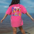 We Heart Love Our School Custodian For Teacher & Kids Women's Comfort Colors T-Shirt Back Print Crunchberry We Heart Love Our School Custodian For Teacher & Kids Women's Comfort Colors T-Shirt Back Print Crunchberry
