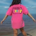 Hello Pre-K Team Preschool Teacher Kids Back To School Women's Comfort Colors T-Shirt Back Print Crunchberry Hello Pre-K Team Preschool Teacher Kids Back To School Women's Comfort Colors T-Shirt Back Print Crunchberry