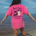 Hocus Pocus I Need Coffee To Focus Halloween Teacher Women's Comfort Colors T-Shirt Back Print Crunchberry