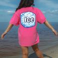 Ice Halloween Pun Costume Easy Lazy Team Group Teacher Women's Comfort Colors T-Shirt Back Print Crunchberry Ice Halloween Pun Costume Easy Lazy Team Group Teacher Women's Comfort Colors T-Shirt Back Print Crunchberry