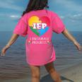 IEP I Encourage Progress Special Education School Teacher Women's Comfort Colors T-Shirt Back Print Crunchberry IEP I Encourage Progress Special Education School Teacher Women's Comfort Colors T-Shirt Back Print Crunchberry