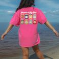 Inclusion Is My Jam Neurodiversity Special Education Teacher Women's Comfort Colors T-Shirt Back Print Crunchberry Inclusion Is My Jam Neurodiversity Special Education Teacher Women's Comfort Colors T-Shirt Back Print Crunchberry