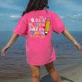 It's Beautiful Day For Learning Teacher Students Girls Boys Women's Comfort Colors T-Shirt Back Print Crunchberry It's Beautiful Day For Learning Teacher Students Girls Boys Women's Comfort Colors T-Shirt Back Print Crunchberry