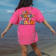 Its A Good Day To Do Math Retro Math Teacher Student Women's Comfort Colors T-Shirt Back Print Crunchberry Its A Good Day To Do Math Retro Math Teacher Student Women's Comfort Colors T-Shirt Back Print Crunchberry