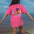It's A Good-Day To Teach Tiny Humans Pre-K Cat Teacher Lover Women's Comfort Colors T-Shirt Back Print Crunchberry It's A Good-Day To Teach Tiny Humans Pre-K Cat Teacher Lover Women's Comfort Colors T-Shirt Back Print Crunchberry