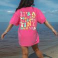 It's A Good Day To Teach Tiny Humans Teacher Teaching Women's Comfort Colors T-Shirt Back Print Crunchberry It's A Good Day To Teach Tiny Humans Teacher Teaching Women's Comfort Colors T-Shirt Back Print Crunchberry