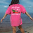 Jolliest Bunch Of Teachers This Side Of The Hallway Women's Comfort Colors T-Shirt Back Print Crunchberry Jolliest Bunch Of Teachers This Side Of The Hallway Women's Comfort Colors T-Shirt Back Print Crunchberry