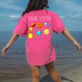 Kids Solar Systems Cute Planets Space Science Teacher School Women's Comfort Colors T-Shirt Back Print Crunchberry Kids Solar Systems Cute Planets Space Science Teacher School Women's Comfort Colors T-Shirt Back Print Crunchberry