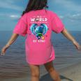Be Kind Dolphin Autism Awareness Back To School Teacher Men Women Kids Women's Comfort Colors T-Shirt Back Print Crunchberry Be Kind Dolphin Autism Awareness Back To School Teacher Men Women Kids Women's Comfort Colors T-Shirt Back Print Crunchberry
