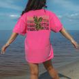 Kindergarten Camo Camouflage Boy Teacher Back To School Women's Comfort Colors T-Shirt Back Print Crunchberry