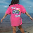 Kindergarten Is My Jam Cute Teacher Shirt 80's 90's Styl Women's Comfort Colors T-Shirt Back Print Crunchberry Kindergarten Is My Jam Cute Teacher Shirt 80's 90's Styl Women's Comfort Colors T-Shirt Back Print Crunchberry