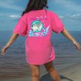 Kindergarten Teacher Dolphin Ocean Life Teaching Team Spirit Women's Comfort Colors T-Shirt Back Print Crunchberry Kindergarten Teacher Dolphin Ocean Life Teaching Team Spirit Women's Comfort Colors T-Shirt Back Print Crunchberry