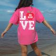 LOVE Apple 3rd Grade Teacher Student School Women's Comfort Colors T-Shirt Back Print Crunchberry LOVE Apple 3rd Grade Teacher Student School Women's Comfort Colors T-Shirt Back Print Crunchberry